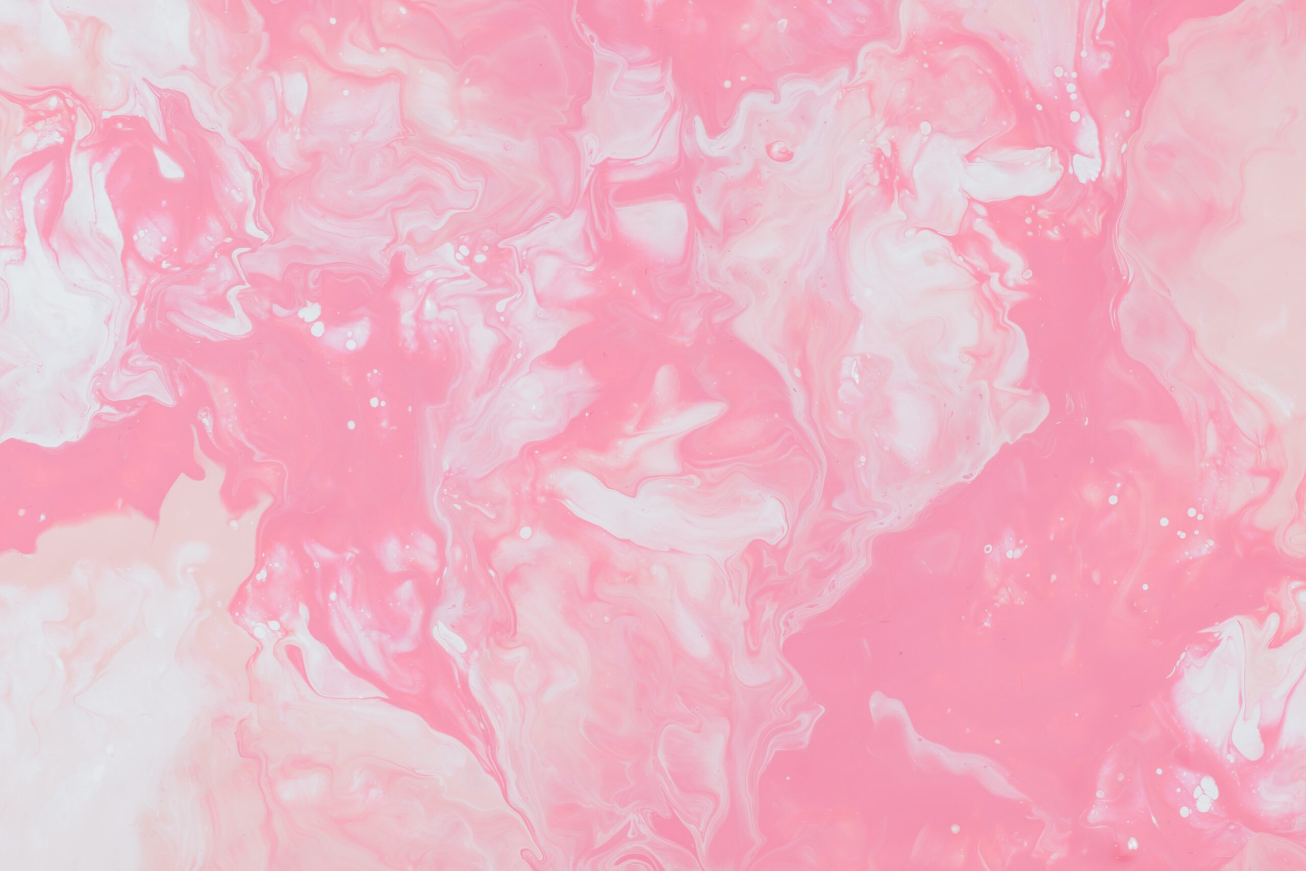 Pink marble swirl